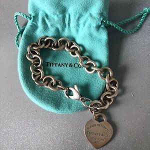 Authentic Tiffany & Co Heart Tag Bracelet